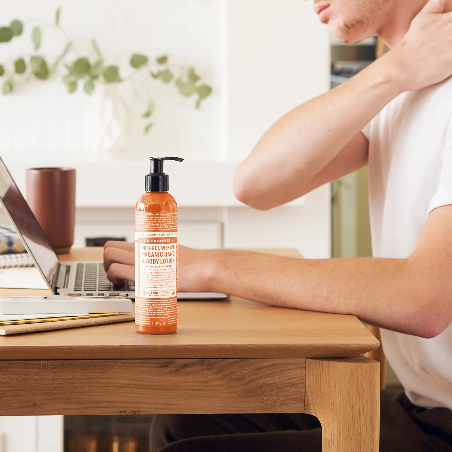 Dr. Bronner's Orange Lavender lotion 8 oz mild