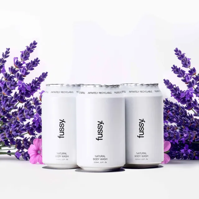 Fussy Lavender Fields håndsæbe refill 3x320 ml beroligende