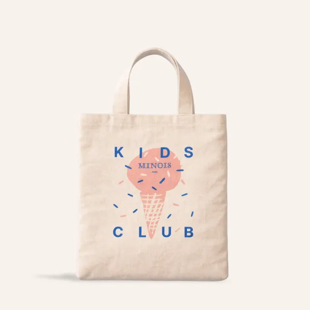 Minois Paris Totebag Kids mulepose børn print