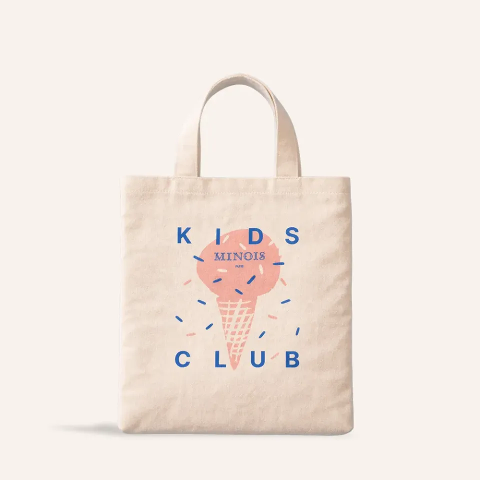 Minois Paris Totebag Kids mulepose børn print