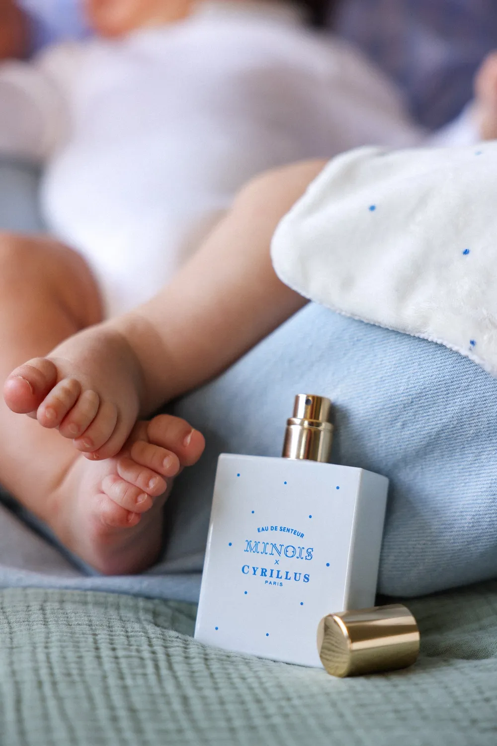 Minois Paris Valisette Naissance babysæt prikket
