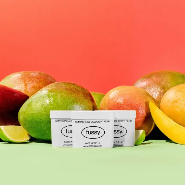 Fussy Mango Mood deodorant refill 3-pak frugt