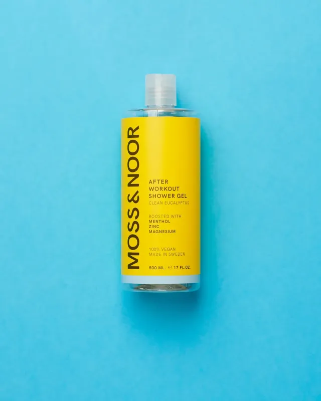 Moss Noor After Workout brusegel eukalyptus 500 ml kølende