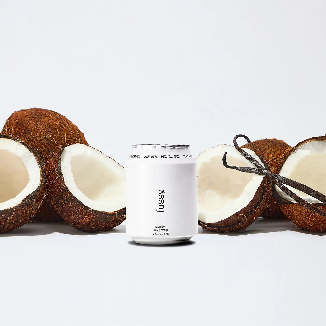 Fussy håndsæbe refill flydende mild duft