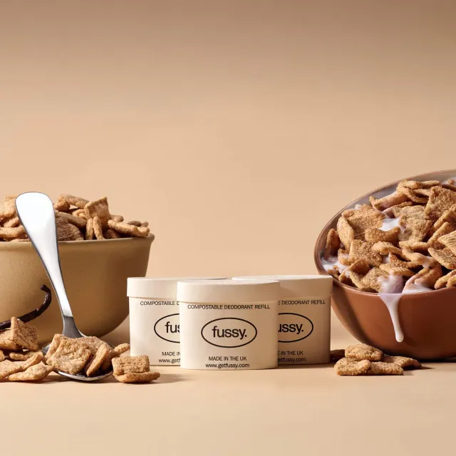 Fussy Cereal Milk deodorant refill 3-pak mælket sød