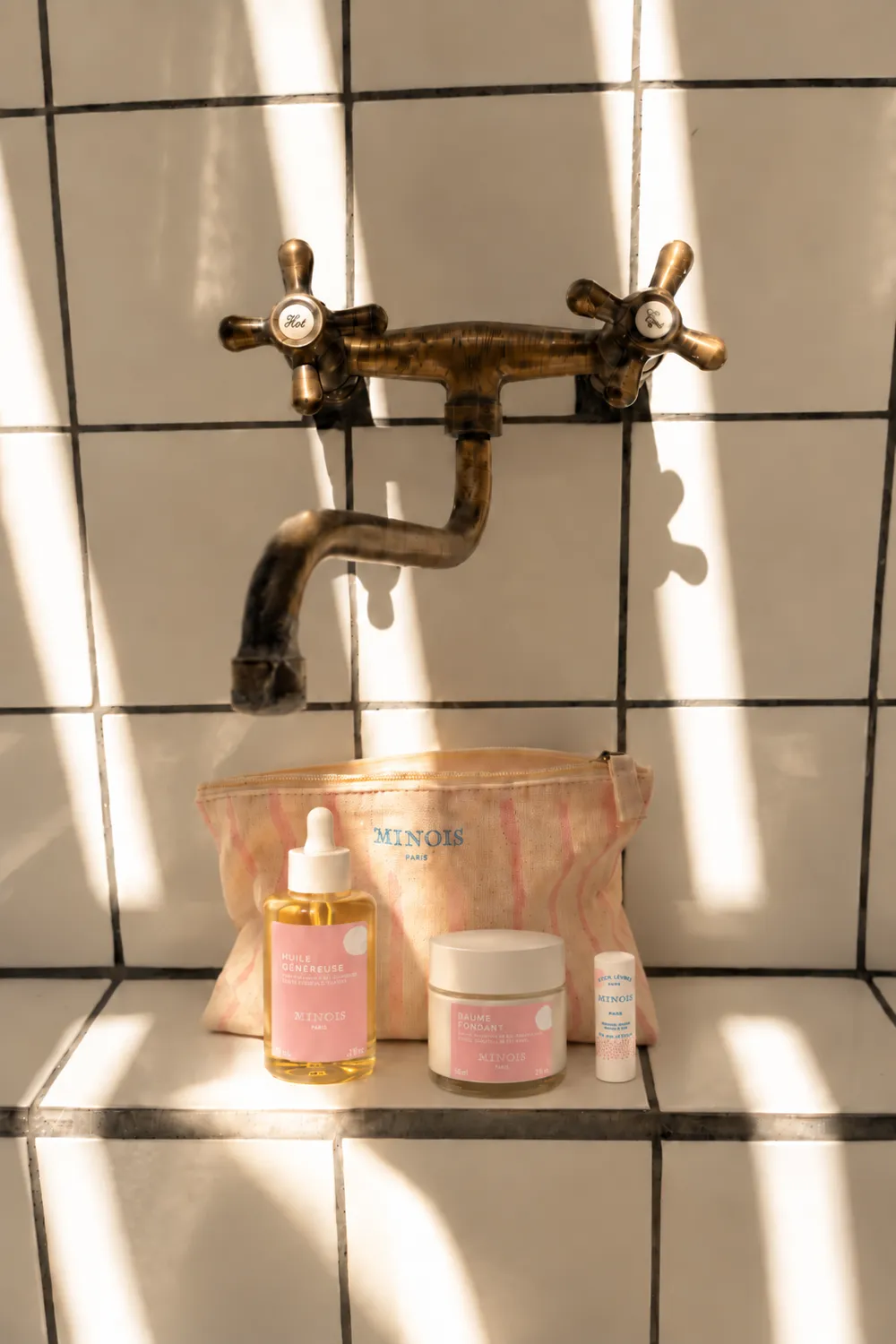Minois Paris Mama toilettaske sæt mod strækmærker