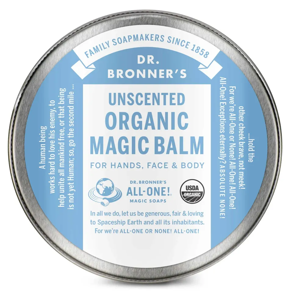Dr. Bronner's Organic Magic Balm hudbalm 2 oz uparfumeret