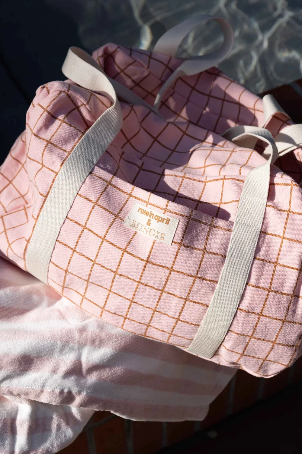 Minois Paris Sac 48h x Rose in April taske bomuld