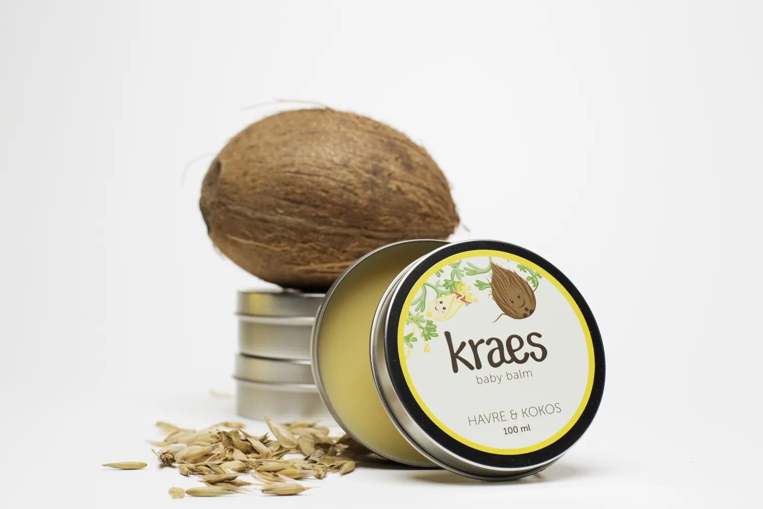 KRAES Baby Balm fedtcreme 100 ml til tasken