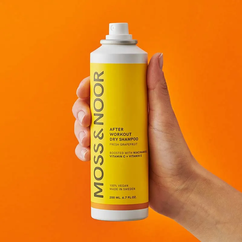 Moss Noor After Workout Dry Shampoo tørshampoo Grapefruit 200 ml