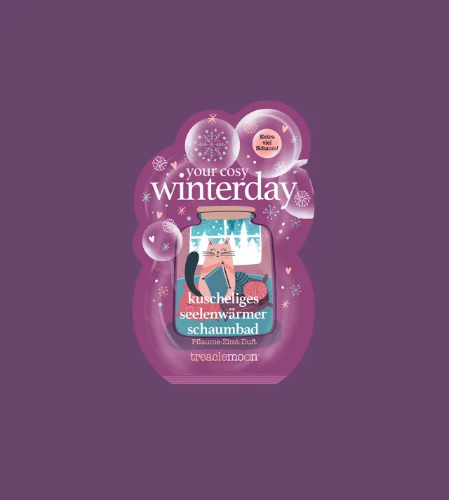 Treaclemoon Your Cosy Winterday skumbad blomme kanel
