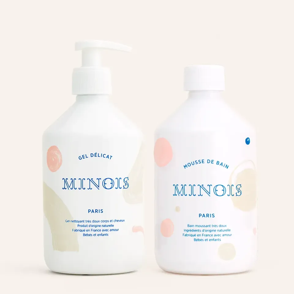 Minois Paris Duo Bain badesæt gel og skum sensitiv