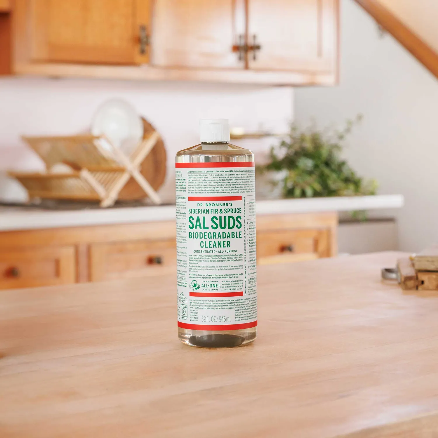 Dr. Bronner's Sal Suds rengøringsmiddel 16 oz gran