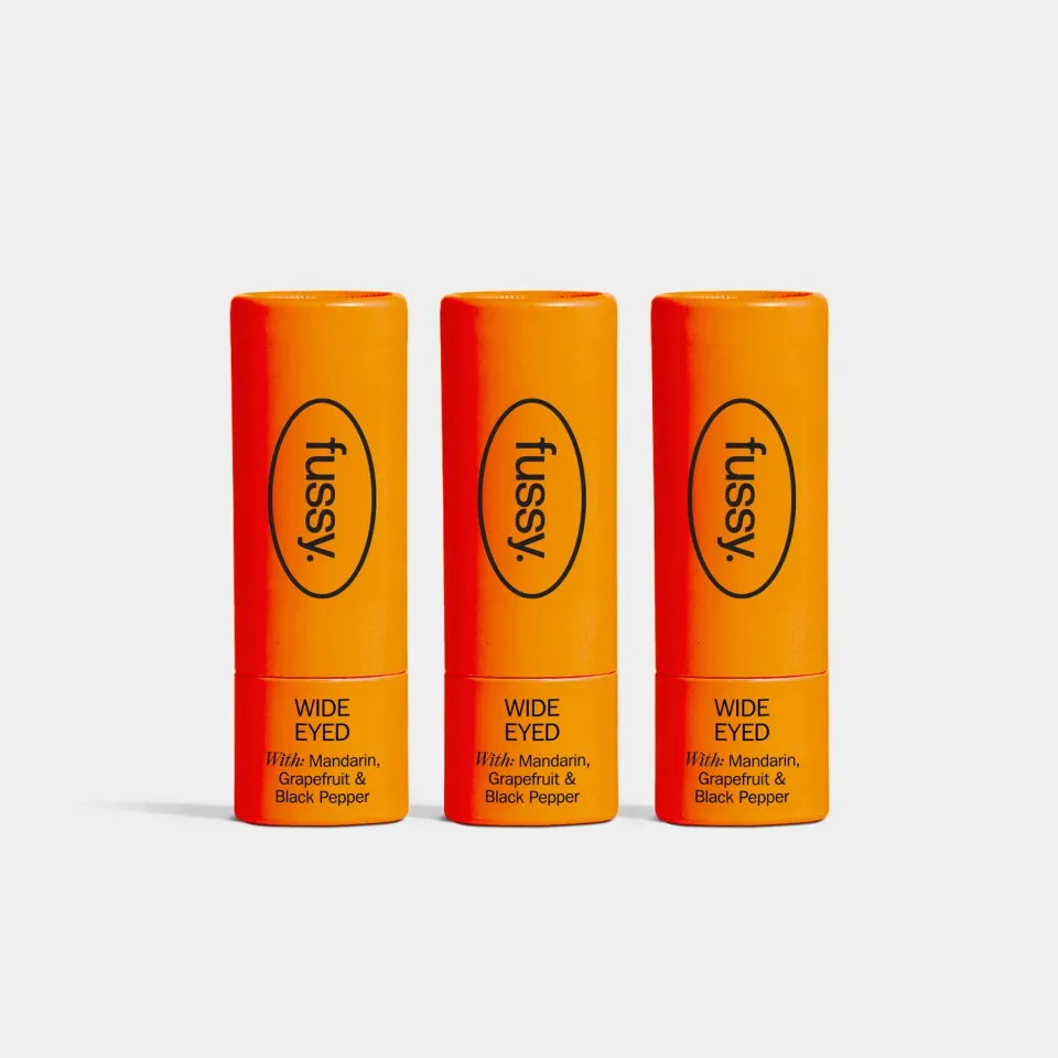 Fussy Wide Eyed Mini Trio deodorant 3-pak citrus