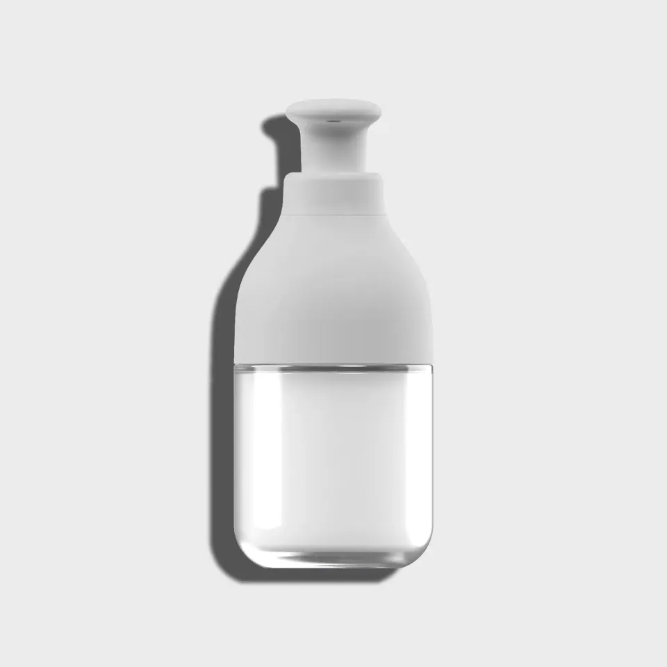Fussy Stone Grey Body Wash flaske grå refillflaske