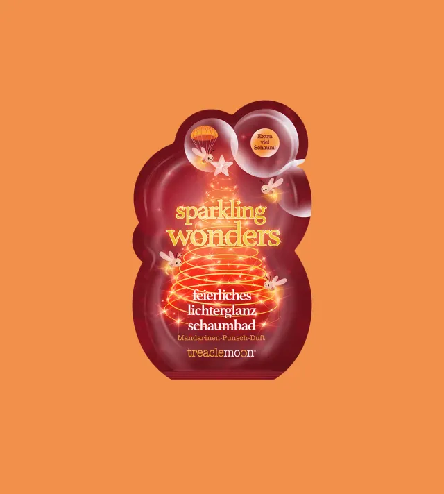 Treaclemoon Sparkling Wonders badeskum mandarin