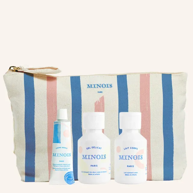Minois Paris Les Essentiels rejsesæt 3 dele til baby