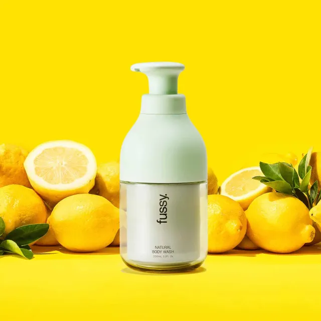 Fussy Sicilian Lemon body wash startersæt citrus 320ml