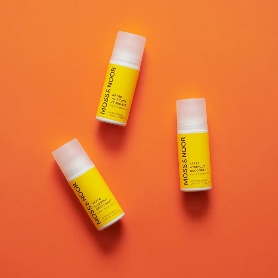 Moss Noor After Workout deodorant Fresh Grapefruit 3 x 60 ml