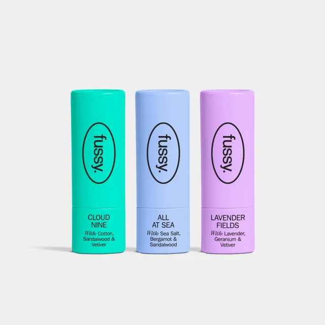 Fussy Fresh Floral Mini Deodorant 3x15g Blomst
