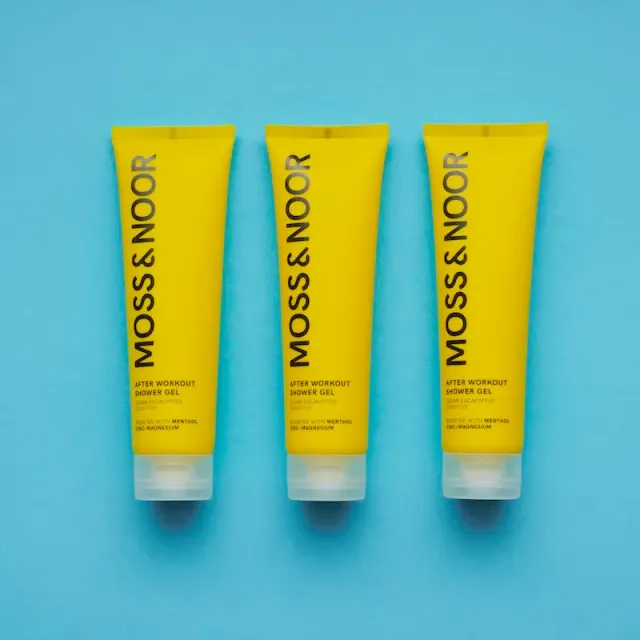 Moss Noor After Workout showergel Clean Eucalyptus 3 x 150 ml