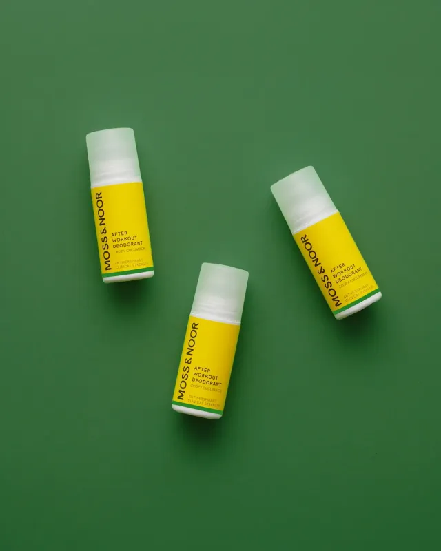 Moss Noor After Workout deodorant agurk 3-pak
