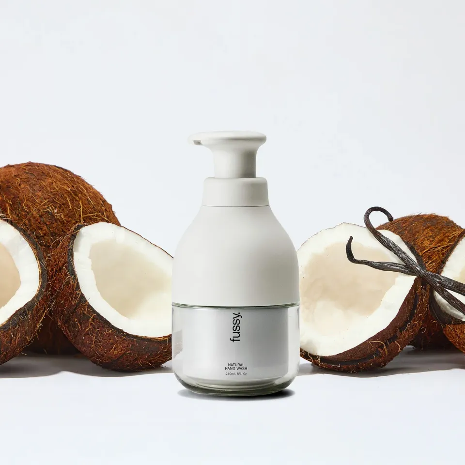 Fussy Coconut Milk Starter Pack håndsæbe grå kokos 240 ml