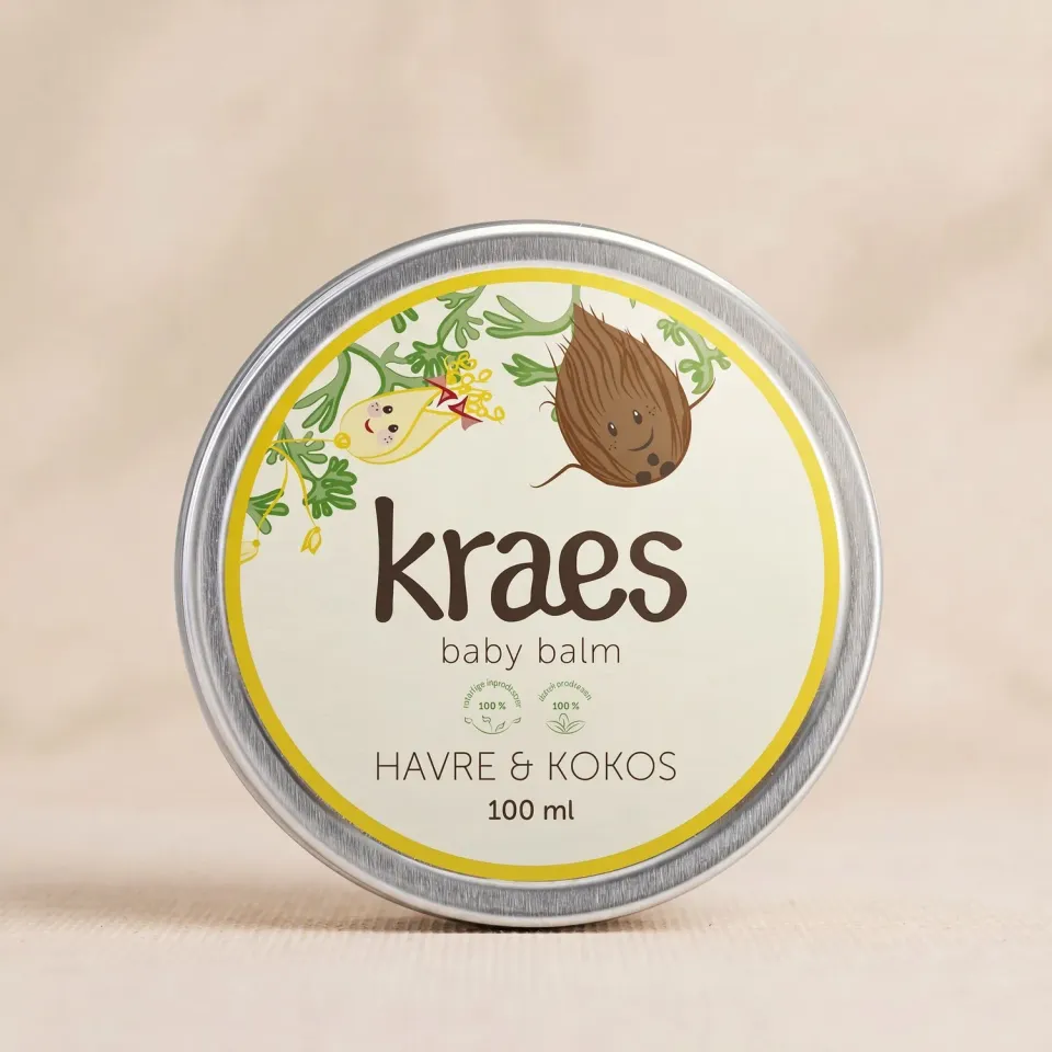 KRAES Baby Balm fedtcreme 100 ml til tasken