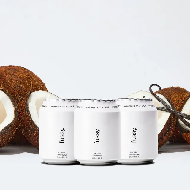 Fussy Coconut Milk Refill Pack håndsæbe kokos vanilje