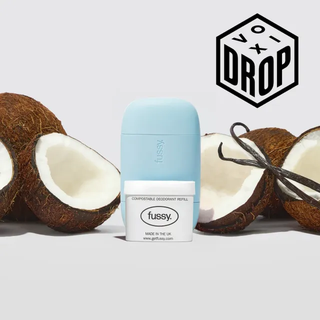 Fussy Coconut Milk Starter Pack deo ocean blue kokos