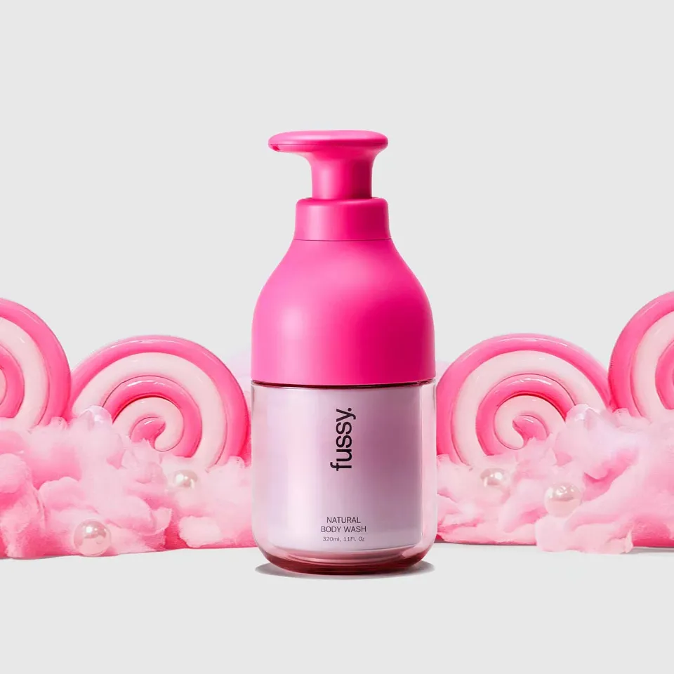Fussy Sugar Crush bodyshampoo startsæt pink sød