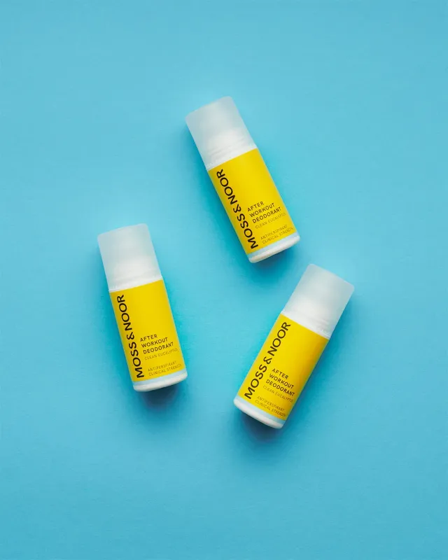 Moss Noor After Workout deodorant Clean Eucalyptus 3 x 60 ml