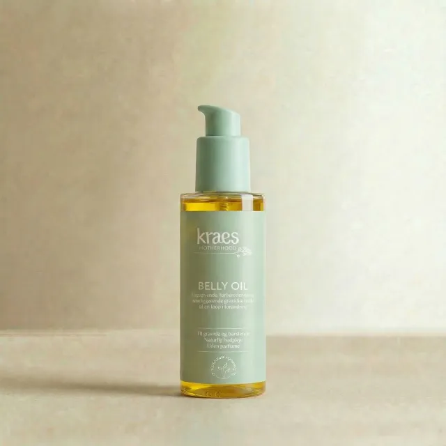 KRAES Belly Oil maveolie til gravide – naturlig
