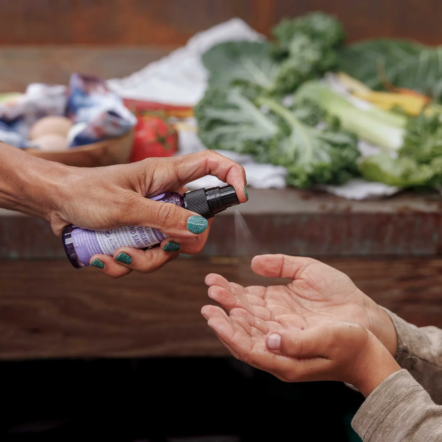 Dr. Bronner's Hand Sanitizer håndsprit 2-pak lavendel økologisk