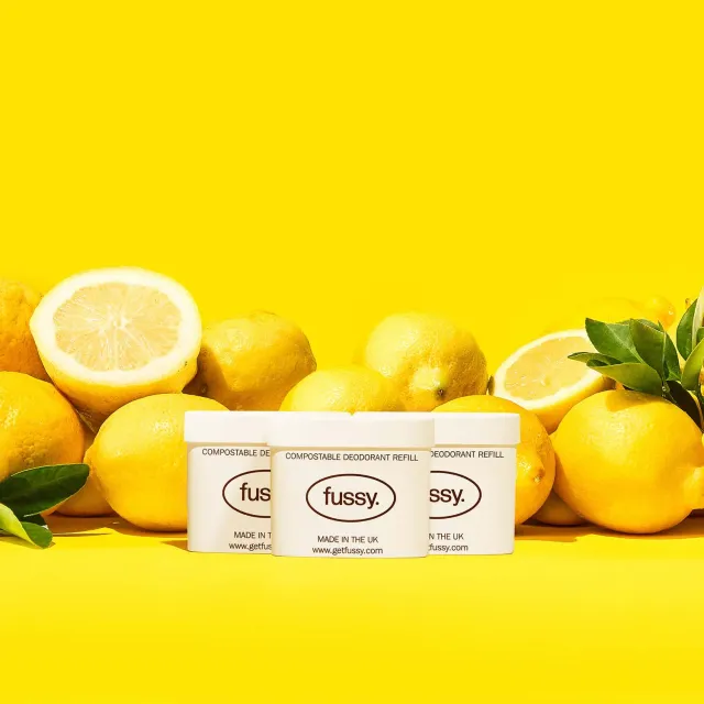 Fussy Sicilian Lemon sensitiv deo refill 3-pak