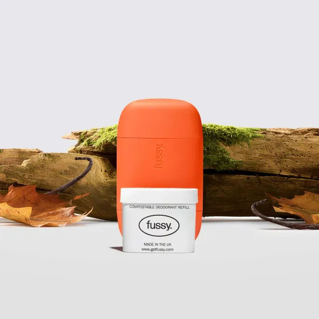 Fussy Road Trip deodorant startsæt orange træagtig