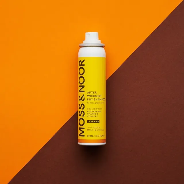 Moss Noor After Workout tørshampoo mørkt hår 80 ml vitamin