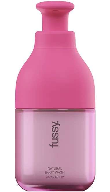 Fussy body wash flaske genopfyldelig