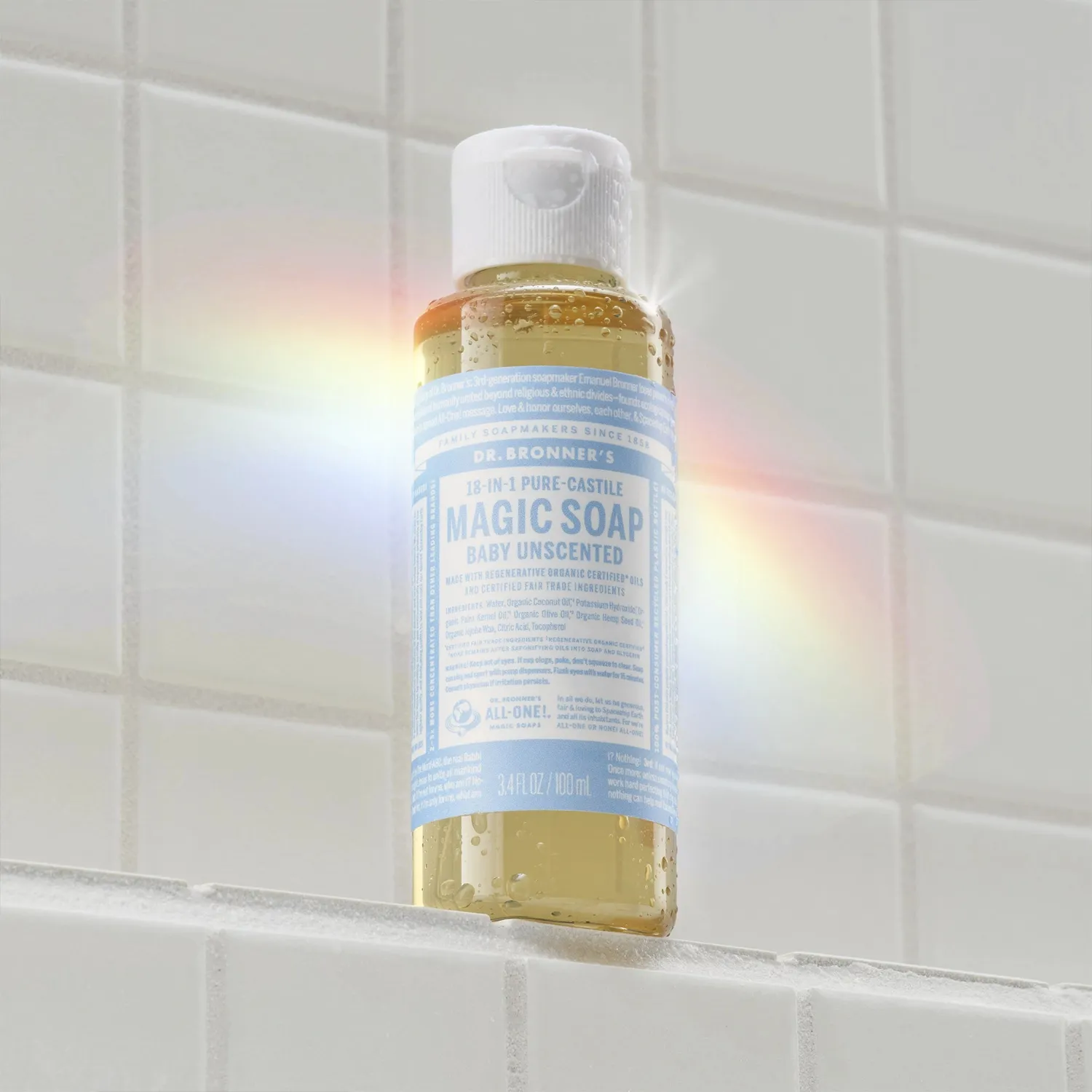 Dr. Bronner's Liquid Soap Sampler rejsesæt 6x100 ml