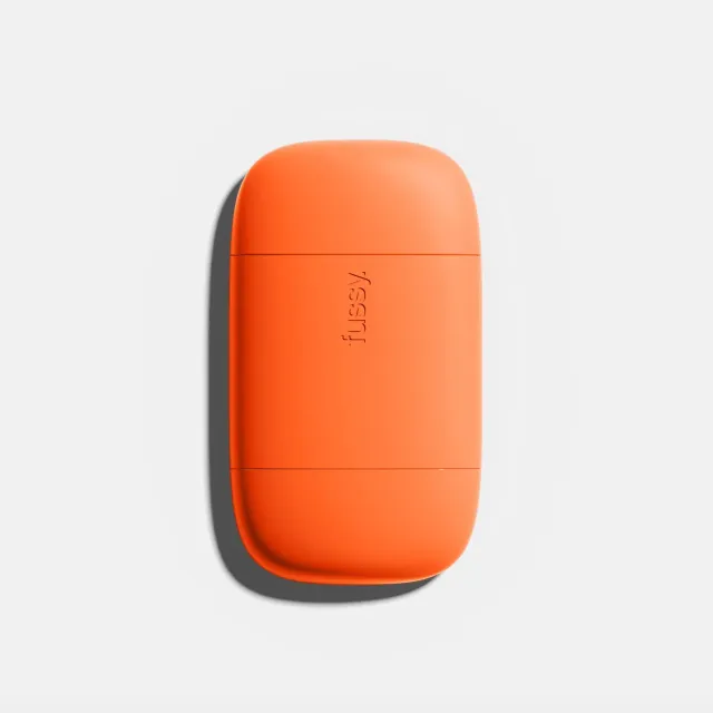 Fussy Orange hylster refill deodorant tomt