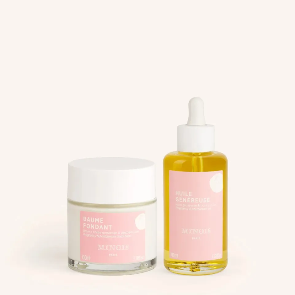 Minois Paris Rituel Mama mamasæt balm og olie strækmærker