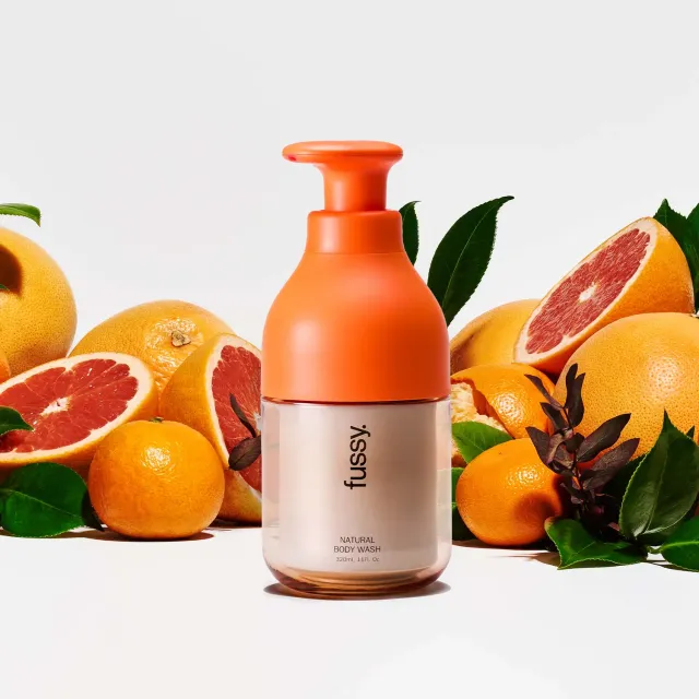 Fussy Wide Eyed body wash startsæt orange frisk citrus