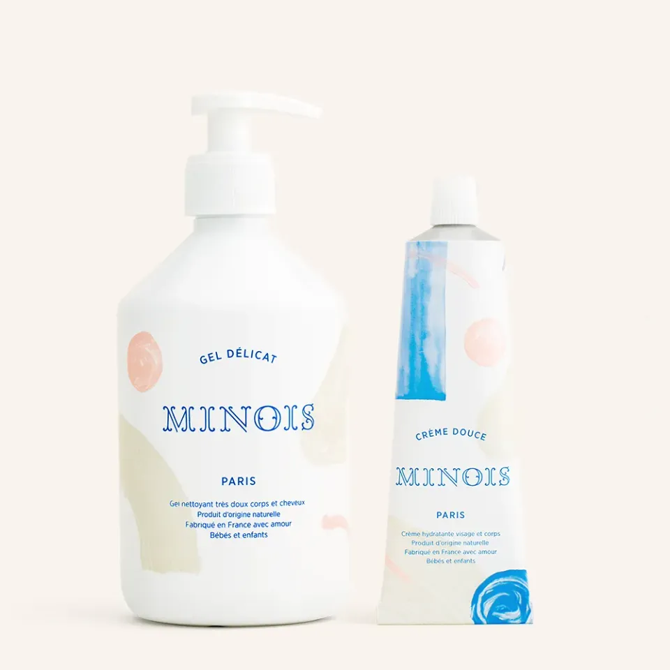 Minois Paris Duo Routine badesæt 2 dele mild
