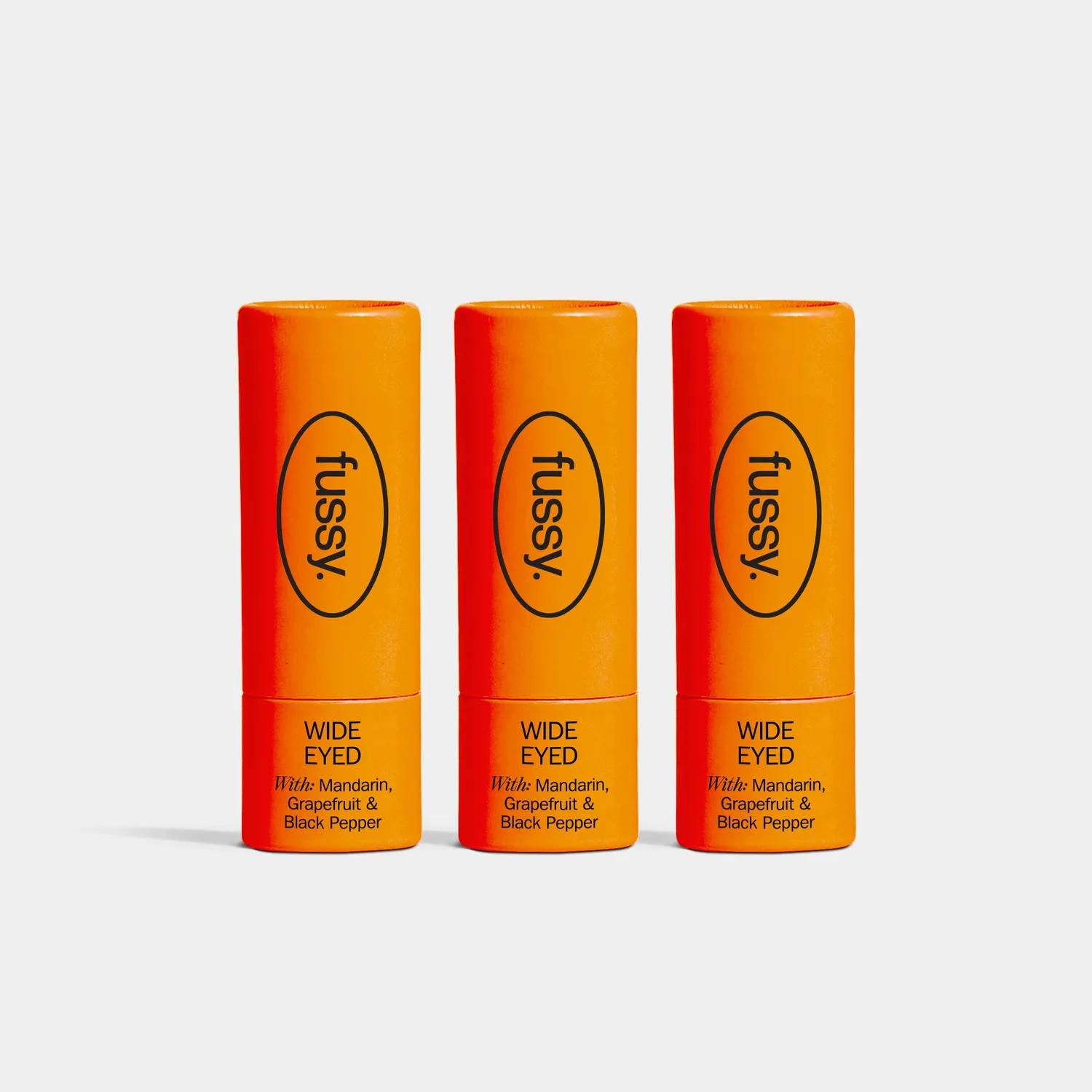 Fussy Mini Trio deodorant 3-pak frisk duft