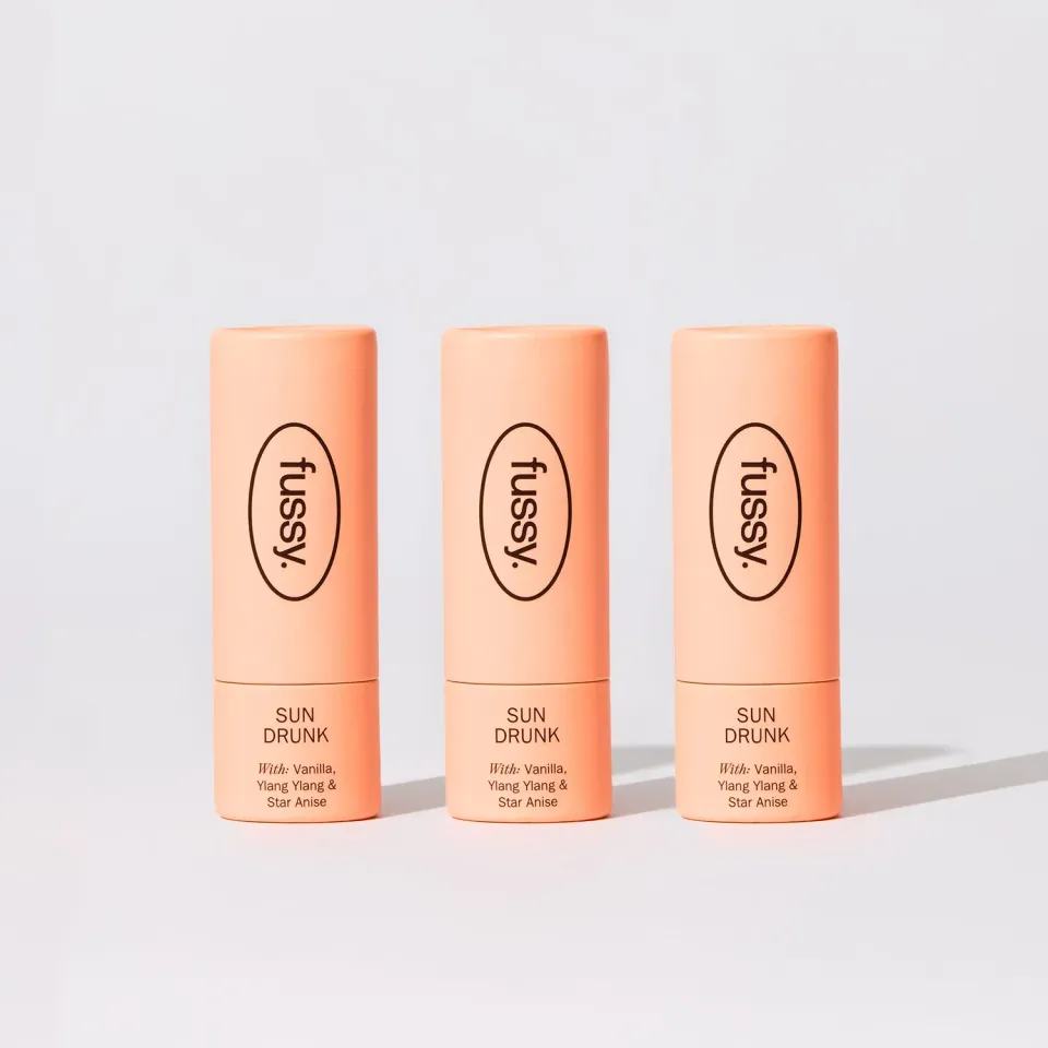 Fussy Sun Drunk Mini Trio deodorant 3x15g vanilje