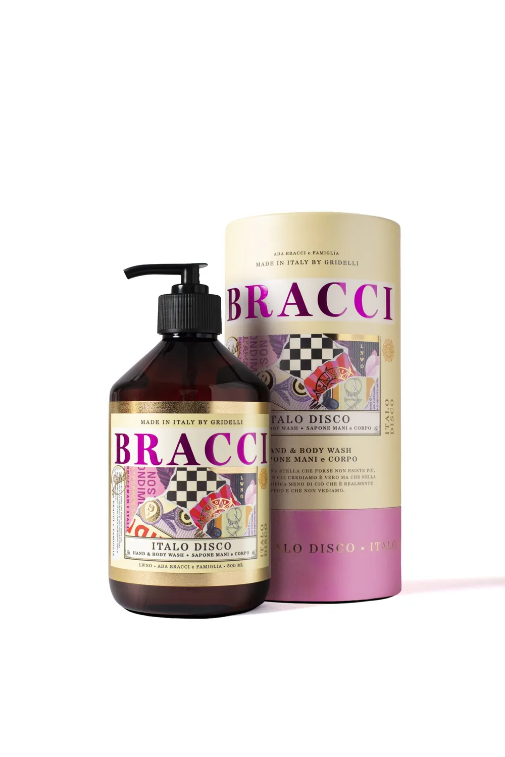 Bracci Italo Disco body wash 500 ml med frisk duft