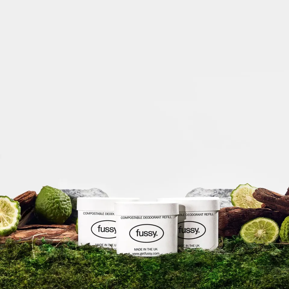Fussy Wilderness deodorant refill 3-pak træduft
