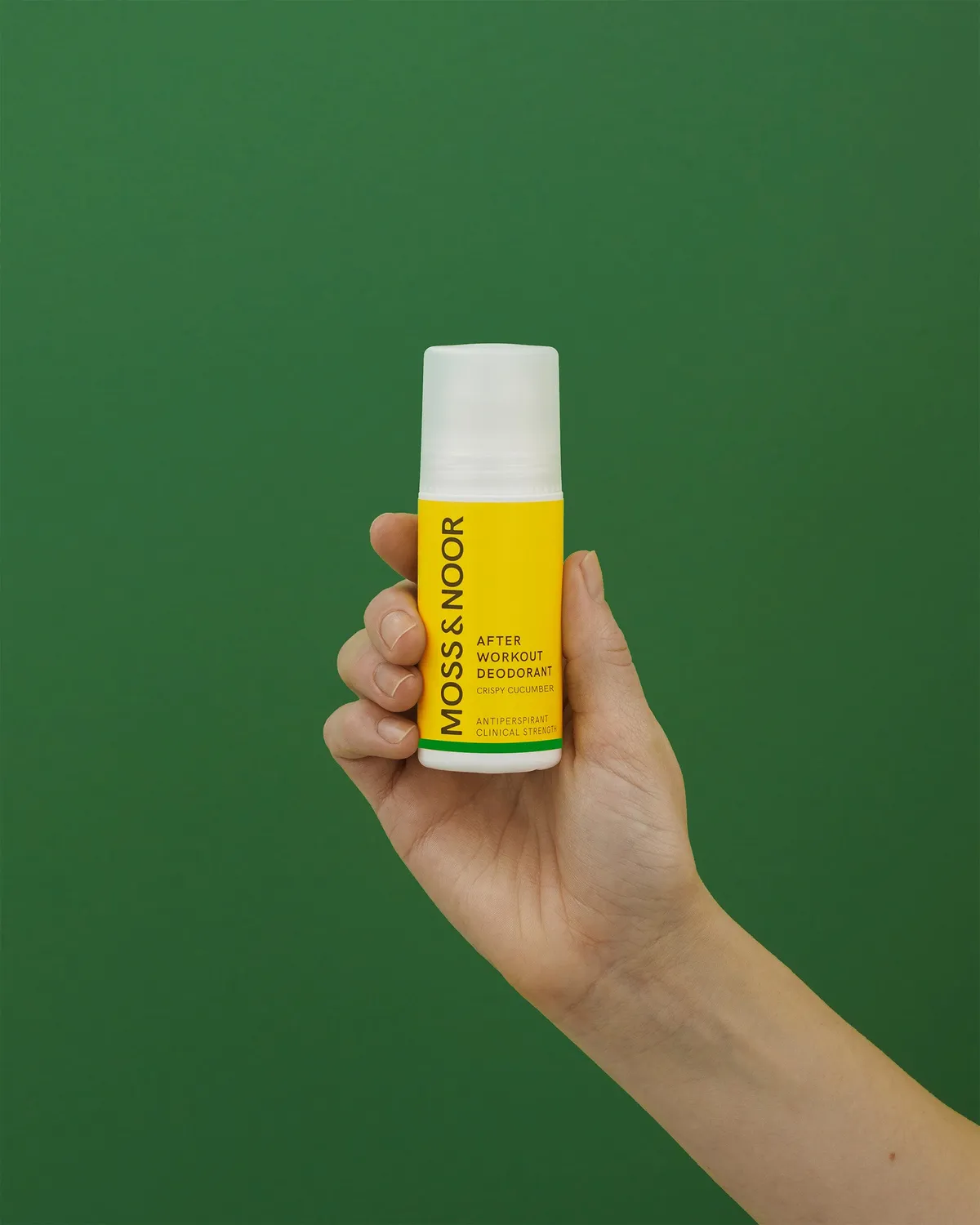 Moss Noor After Workout deodorant Crispy Cucumber 60 ml roll-on