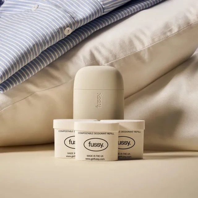 Fussy Comfort Club Sensitive deodorant sæt 4 dele blid