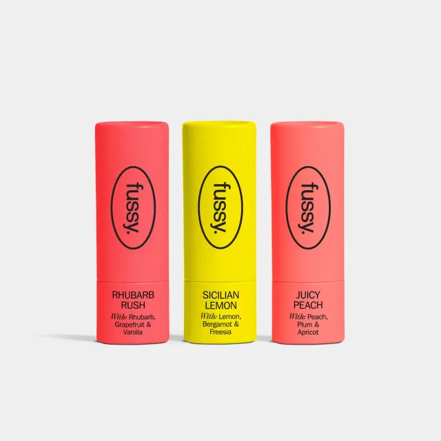 Fussy Fruity Fling deo minis 3x15 g frugt